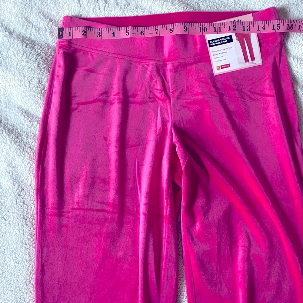 COPY - Juicy Couture Bling Velour Track Suit -Pink(Size M) 💖💖Offers Welcome💖💖 - Picture 15 of 16